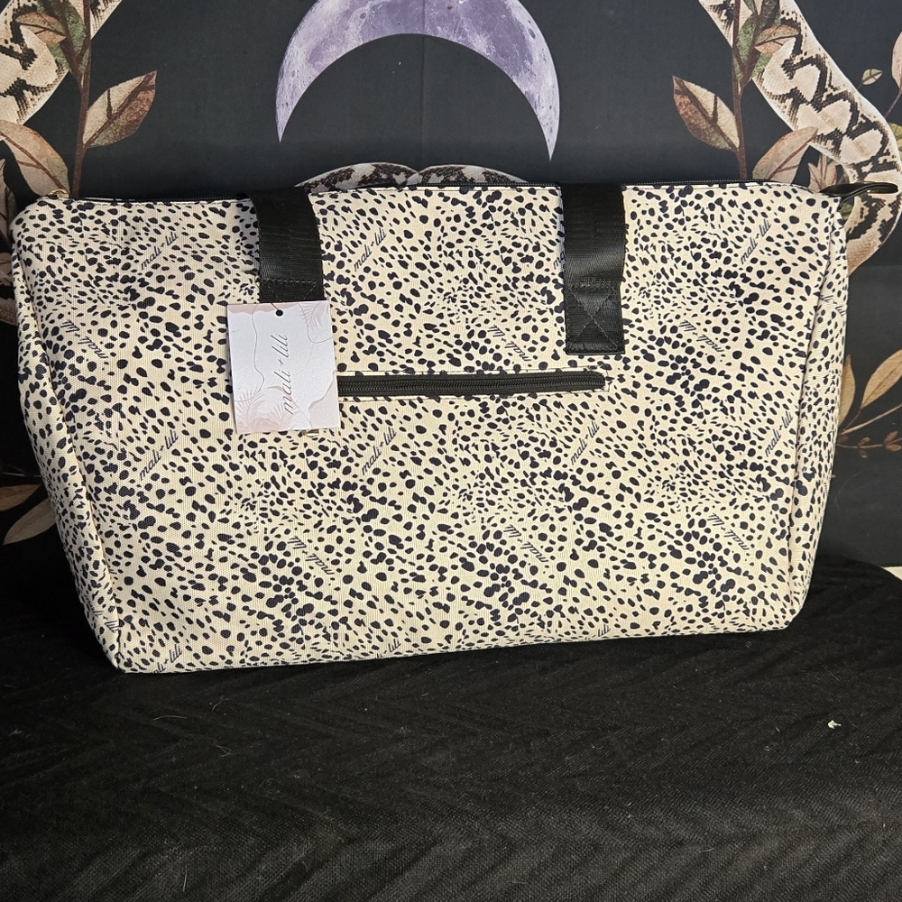Mali+lili Animal Print Leopard, Tote, Travel, Purse, Weekender. Fall